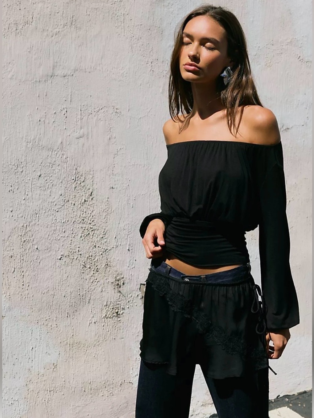 Free People Daphne Shirt, size Small, NWT